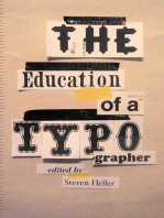 The Education of a Typographer