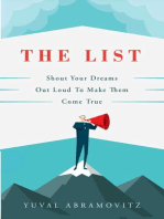 The List: Shout Your Dreams Out Loud to Make Them Come True