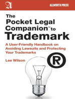The Pocket Legal Companion to Trademark: A User-Friendly Handbook on Avoiding Lawsuits and Protecting Your Trademarks