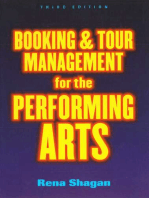 Booking and Tour Management for the Performing Arts