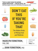 Don't Eat This If You're Taking That: The Hidden Risks of Mixing Food and Medicine