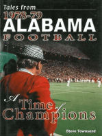 Tales from 1978-79 Alabama Football: A Time of Champions