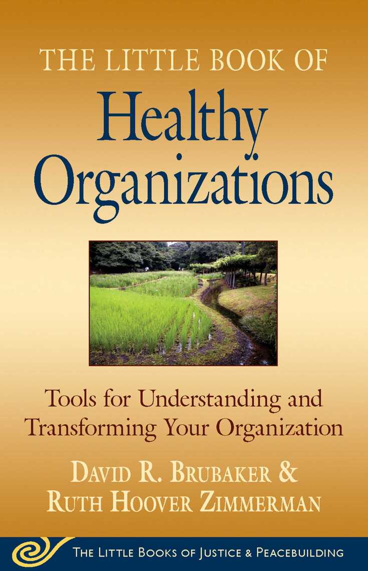 Read Little Book Of Healthy Organizations Online By David Brubaker Books