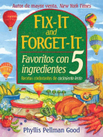 Fix-it and Forget-it Favoritos Con 5 Ingredientes