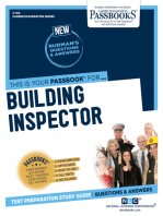 Building Inspector: Passbooks Study Guide
