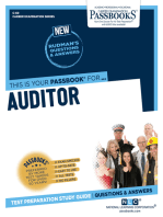 Auditor: Passbooks Study Guide