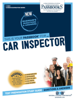 Car Inspector: Passbooks Study Guide