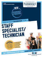 Staff Specialist/Technician: Passbooks Study Guide