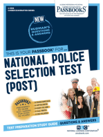 National Police Selection Test (POST): Passbooks Study Guide