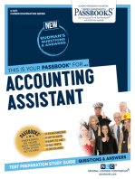 Accounting Assistant: Passbooks Study Guide