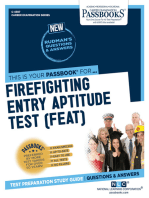 Firefighter Entry Aptitude Test: Passbooks Study Guide