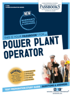 Power Plant Operator: Passbooks Study Guide