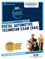 Postal Automotive Technician Exam (944): Passbooks Study Guide