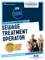 Sewage Treatment Operator: Passbooks Study Guide