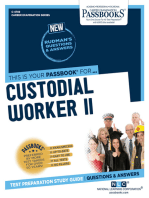 Custodial Worker II: Passbooks Study Guide