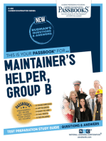 Maintainer's Helper, Group B: Passbooks Study Guide