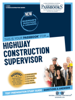 Highway Construction Supervisor: Passbooks Study Guide