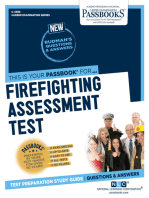 Firefighting Assessment Test: Passbooks Study Guide