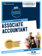 Associate Accountant: Passbooks Study Guide