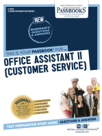 Office Assistant II (Customer Service): Passbooks Study Guide
