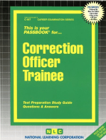 Correction Officer Trainee: Passbooks Study Guide