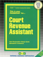Court Revenue Assistant: Passbooks Study Guide
