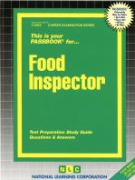 Food Inspector: Passbooks Study Guide