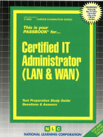 Certified IT Administrator (LAN & WAN): Passbooks Study Guide