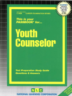 Youth Counselor: Passbooks Study Guide