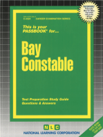 Bay Constable: Passbooks Study Guide
