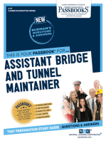 Assistant Bridge and Tunnel Maintainer: Passbooks Study Guide
