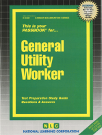 General Utility Worker: Passbooks Study Guide