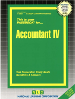 Accountant IV: Passbooks Study Guide