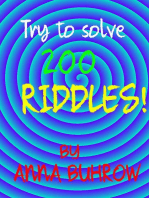 Try to Solve 200 Riddles
