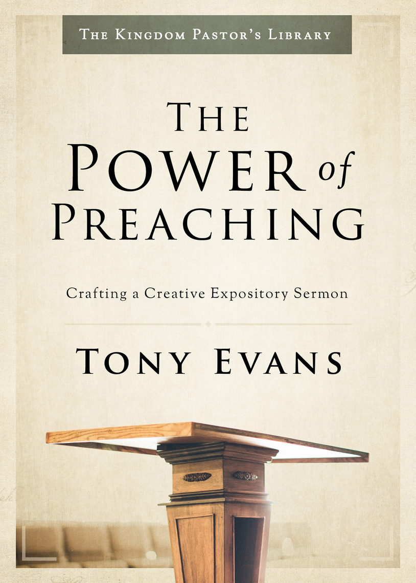 Read The Power of Preaching Online by Tony Evans Books