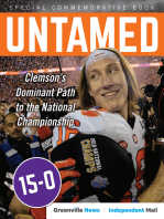 Untamed: Clemson's Dominant Path to the National Championship