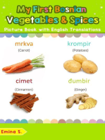 My First Bosnian Vegetables & Spices Picture Book with English Translations: Teach & Learn Basic Bosnian words for Children, #4