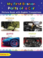 My First Bosnian Parts of a Car Picture Book with English Translations: Teach & Learn Basic Bosnian words for Children, #8