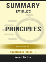 Summary: Ray Dalio's Principles: Life and Work