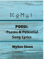 POESI: Poems and Potential Song Lyrics