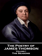 The Poetry of James Thomson - Volume I