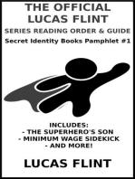 The Official Lucas Flint Series Reading Order & Guide: A Secret Identity Books Pamphlet: Secret Identity Books Pamphlets, #1