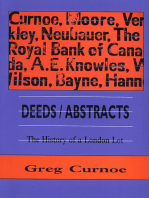 Deeds/Abstracts: The History of a London Lot