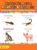 My First Romanian Animals & Insects Picture Book with English Translations: Teach & Learn Basic Romanian words for Children, #2