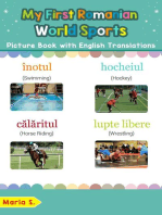 My First Romanian World Sports Picture Book with English Translations