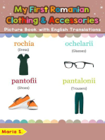 My First Romanian Clothing & Accessories Picture Book with English Translations