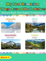 My First Romanian Things Around Me in Nature Picture Book with English Translations