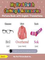 My First Dutch Clothing & Accessories Picture Book with English Translations: Teach & Learn Basic Dutch words for Children, #11