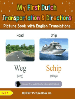 My First Dutch Transportation & Directions Picture Book with English Translations: Teach & Learn Basic Dutch words for Children, #12