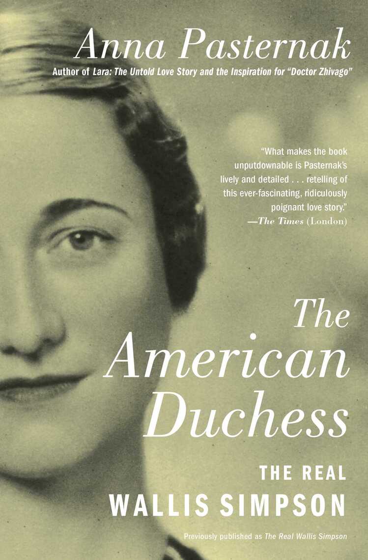 The American Duchess by Anna Pasternak (Ebook) Read free for 30 days
